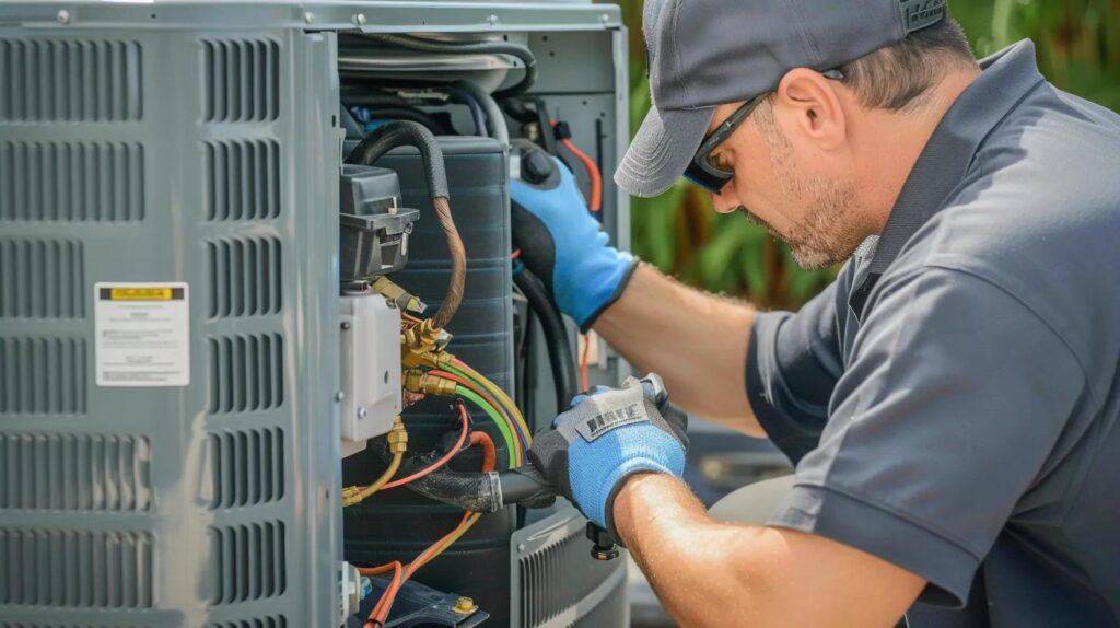 HVAC installation