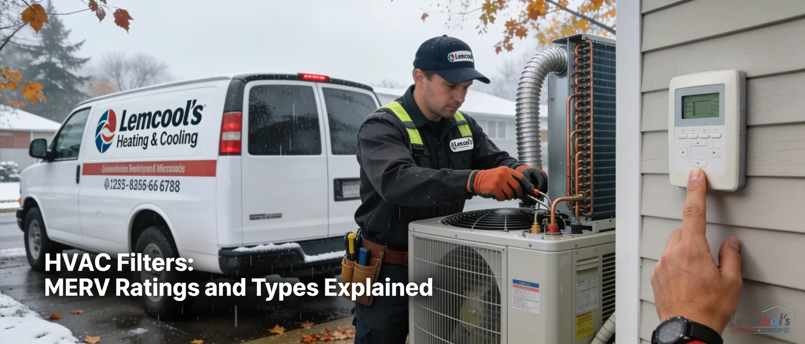 HVAC air filters remove particles from the air and prevent them from clogging the system